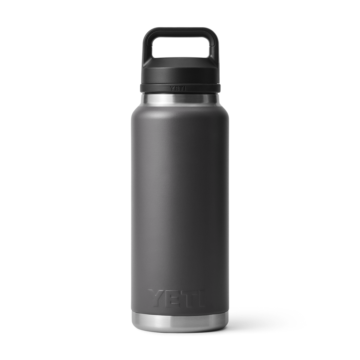 YETI Rambler Water Bottle with Chug Cap 36 oz (1000 ml) | Charcoal