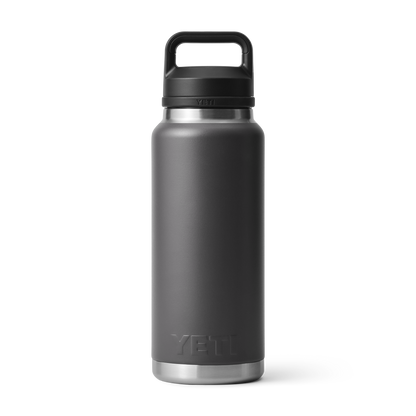 YETI Rambler Water Bottle with Chug Cap 36 oz (1000 ml) | Charcoal