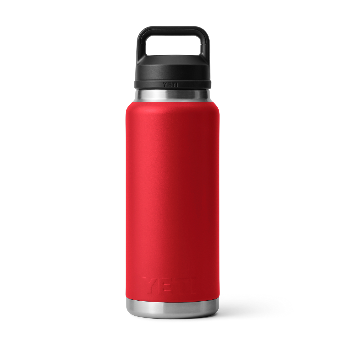 YETI Rambler Water Bottle with Chug Cap 36 oz (1000 ml) | Rescue Red