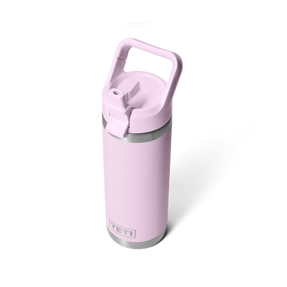 YETI Rambler Water Bottle with Color-Matched Straw Cap 18 oz (532ml) | Cherry Blossom