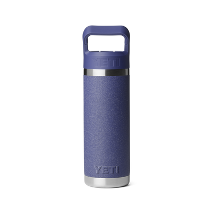YETI Rambler Water Bottle with Color-Matched Straw Cap 18 oz (532ml) | Moon Dust