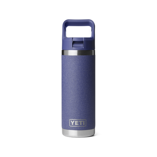 YETI Rambler Water Bottle with Color-Matched Straw Cap 18 oz (532ml) | Moon Dust