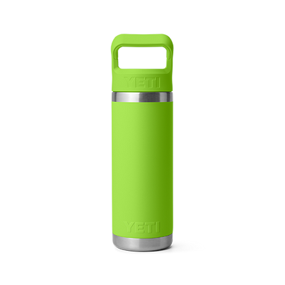 YETI Rambler Water Bottle with Color-Matched Straw Cap 18 oz (532ml) | Venom