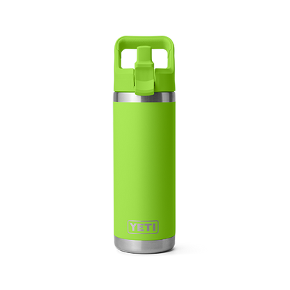 YETI Rambler Water Bottle with Color-Matched Straw Cap 18 oz (532ml) | Venom