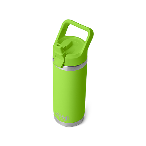 YETI Rambler Water Bottle with Color-Matched Straw Cap 18 oz (532ml) | Venom