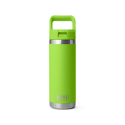 YETI Rambler Water Bottle with Color-Matched Straw Cap 18 oz (532ml) | Venom