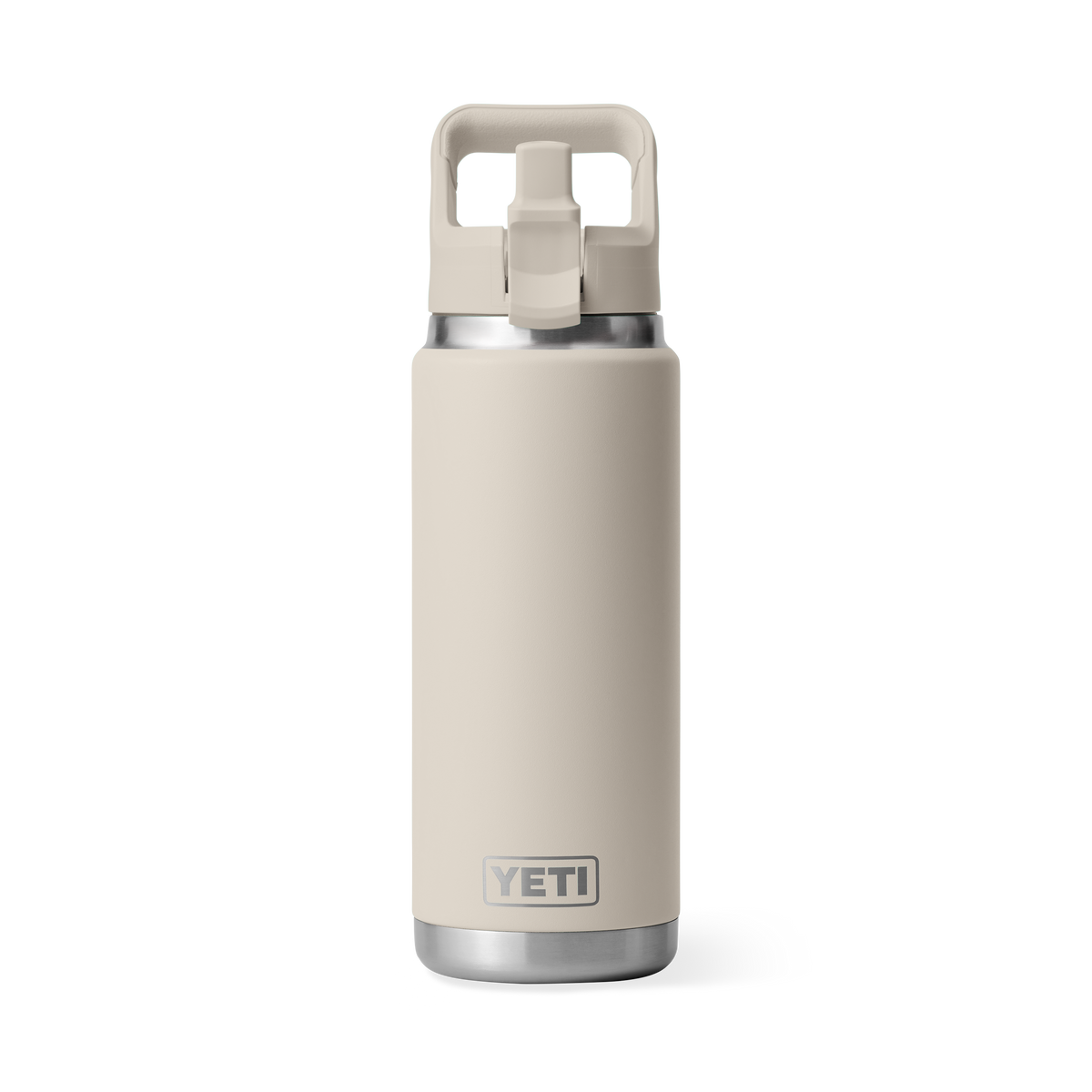 YETI | Rambler Water Bottle with Color-Matched Straw Cap 26 oz (769ml) | Cape Taupe