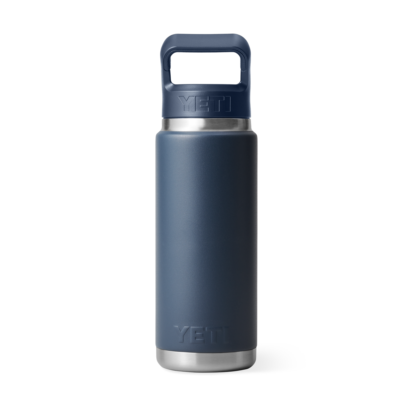 YETI Rambler Water Bottle with Color-Matched Straw Cap 26 oz (769ml) | Navy