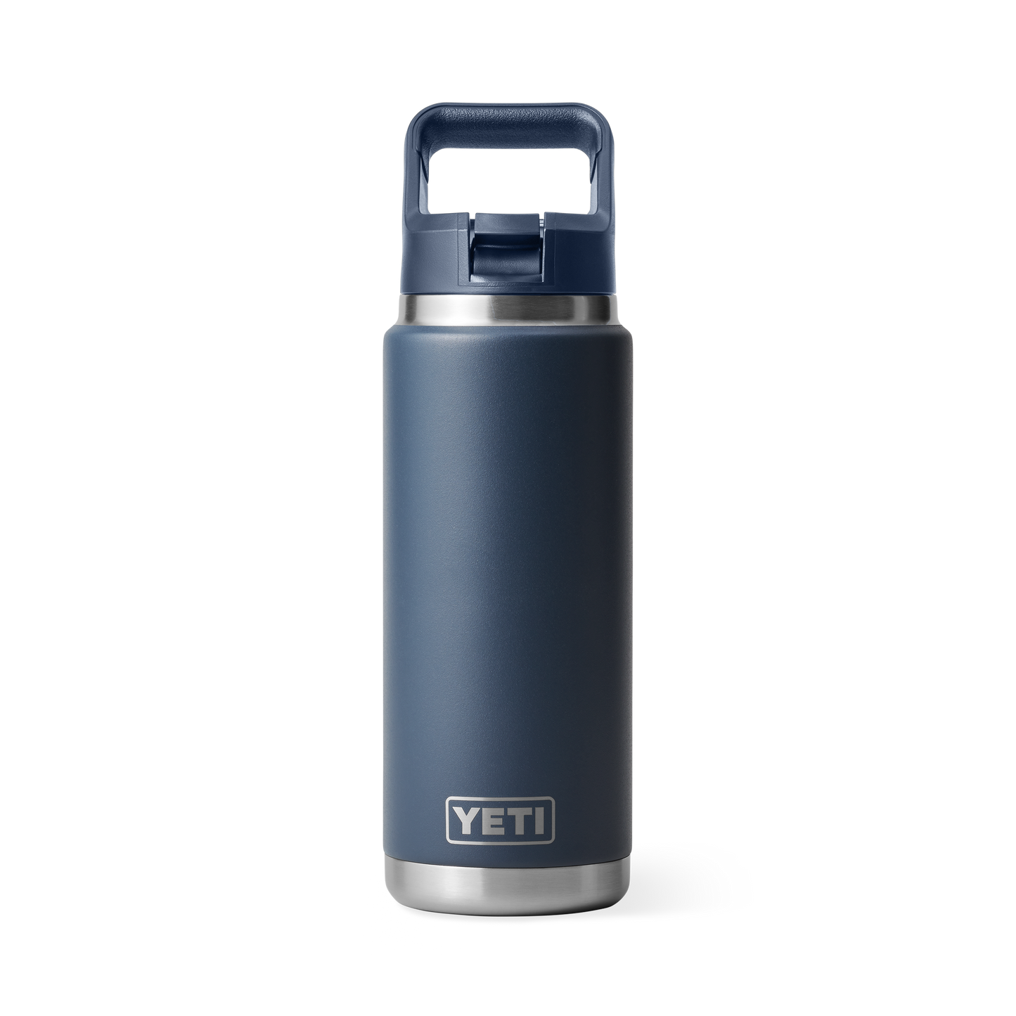 YETI Rambler Water Bottle with Color-Matched Straw Cap 26 oz (769ml) | Navy