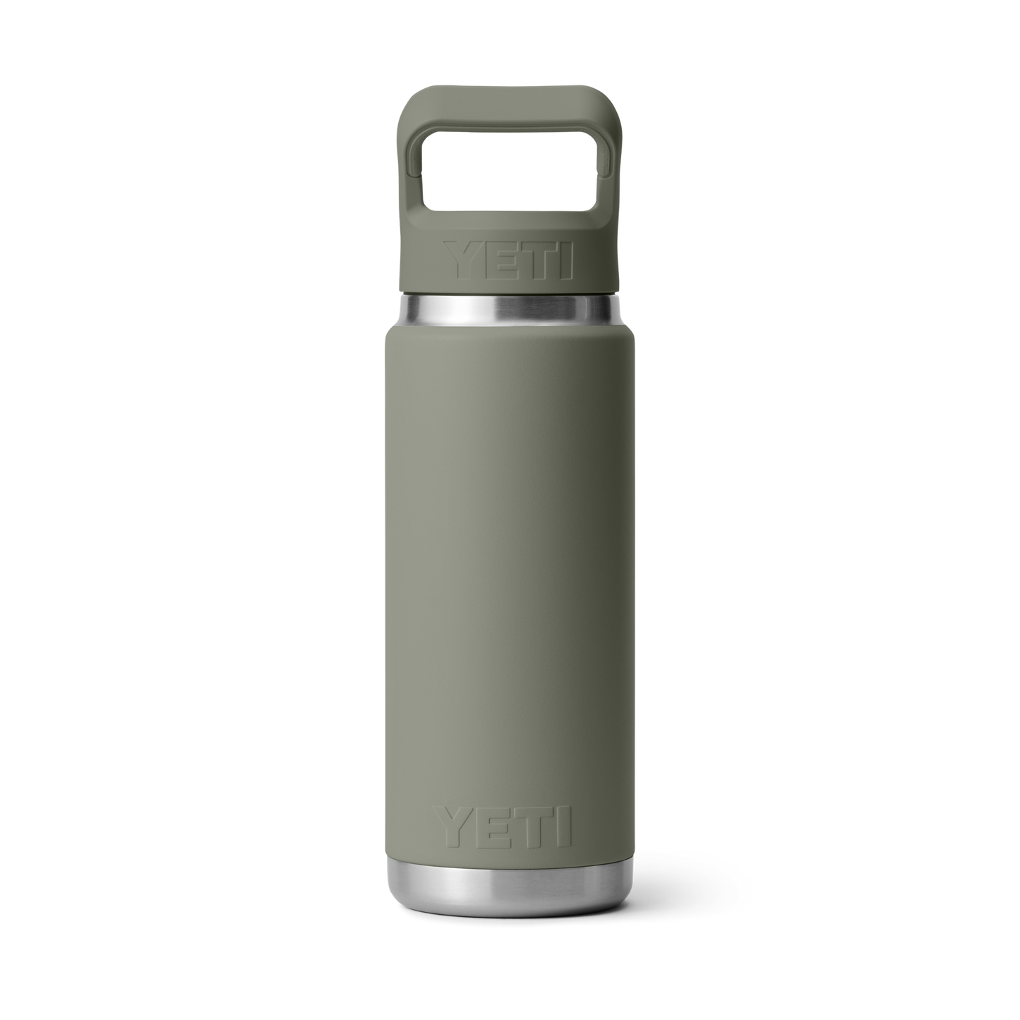 YETI Rambler Water Bottle with Color-Matched Straw Cap 26 oz (769ml) | Pampa Green