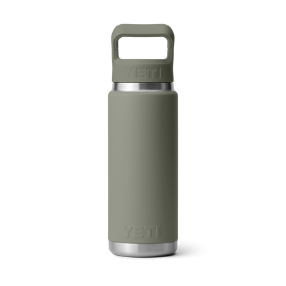 YETI Rambler Water Bottle with Color-Matched Straw Cap 26 oz (769ml) | Pampa Green