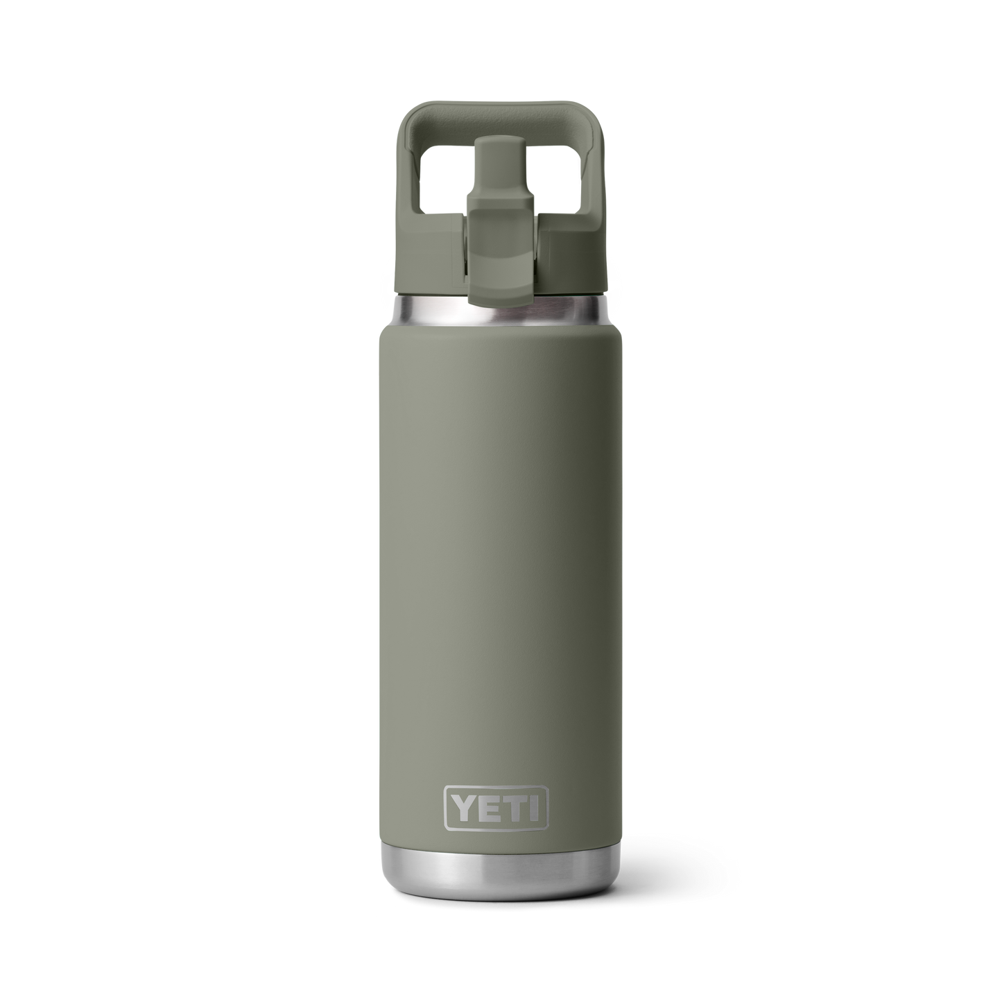 YETI Rambler Water Bottle with Color-Matched Straw Cap 26 oz (769ml) | Pampa Green