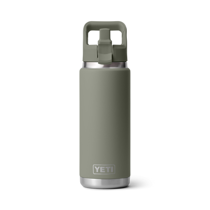 YETI Rambler Water Bottle with Color-Matched Straw Cap 26 oz (769ml) | Pampa Green