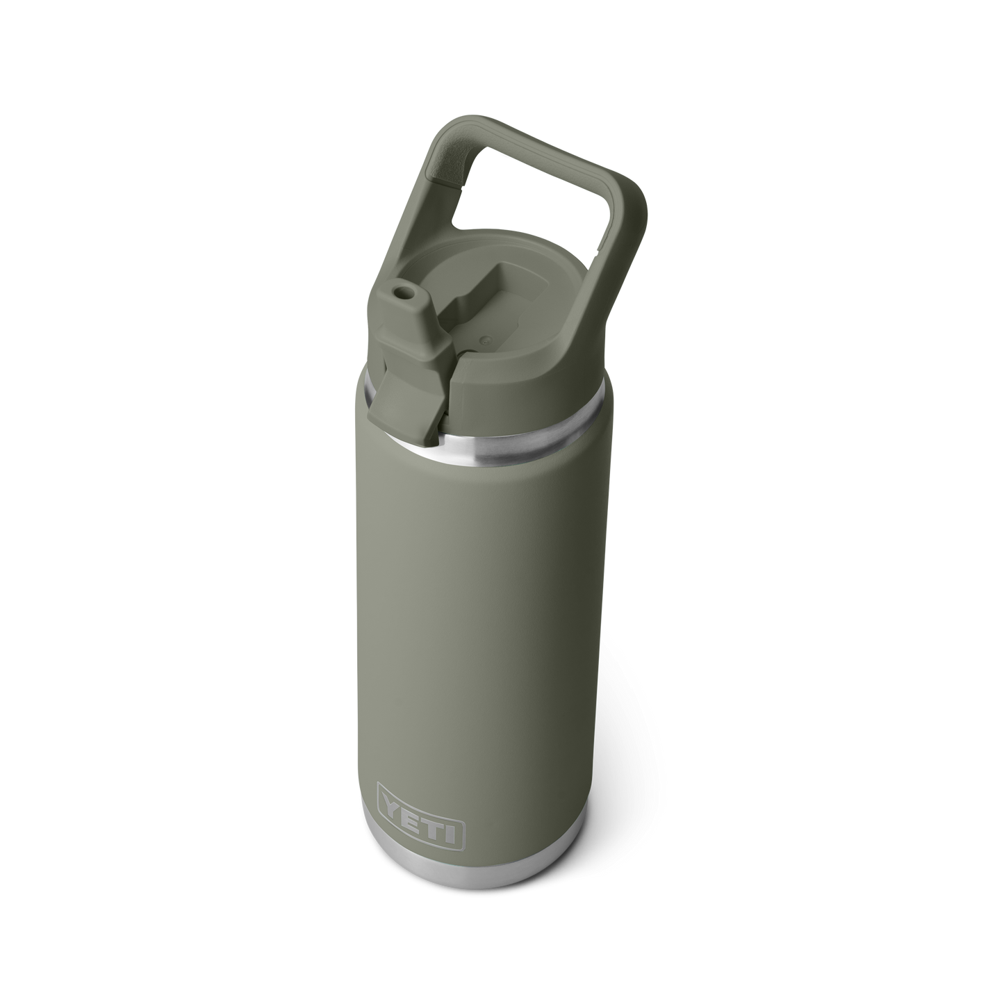 YETI Rambler Water Bottle with Color-Matched Straw Cap 26 oz (769ml) | Pampa Green