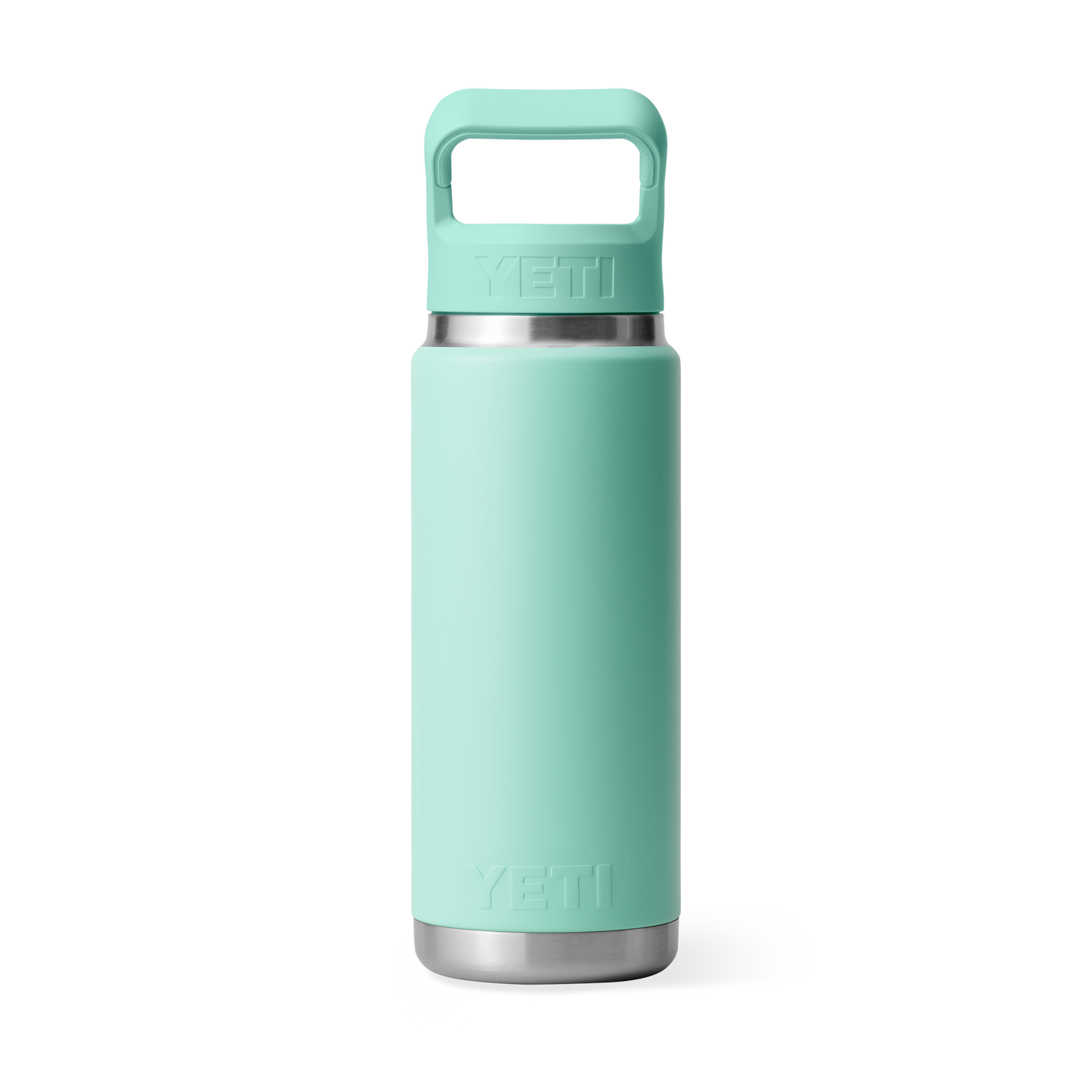 YETI Rambler Water Bottle with Color-Matched Straw Cap 26 oz (769ml) | Seafoam