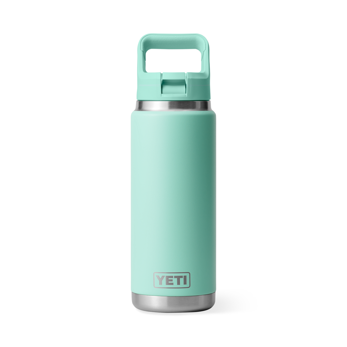 YETI Rambler Water Bottle with Color-Matched Straw Cap 26 oz (769ml) | Seafoam