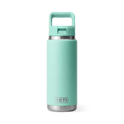 YETI Rambler Water Bottle with Color-Matched Straw Cap 26 oz (769ml) | Seafoam
