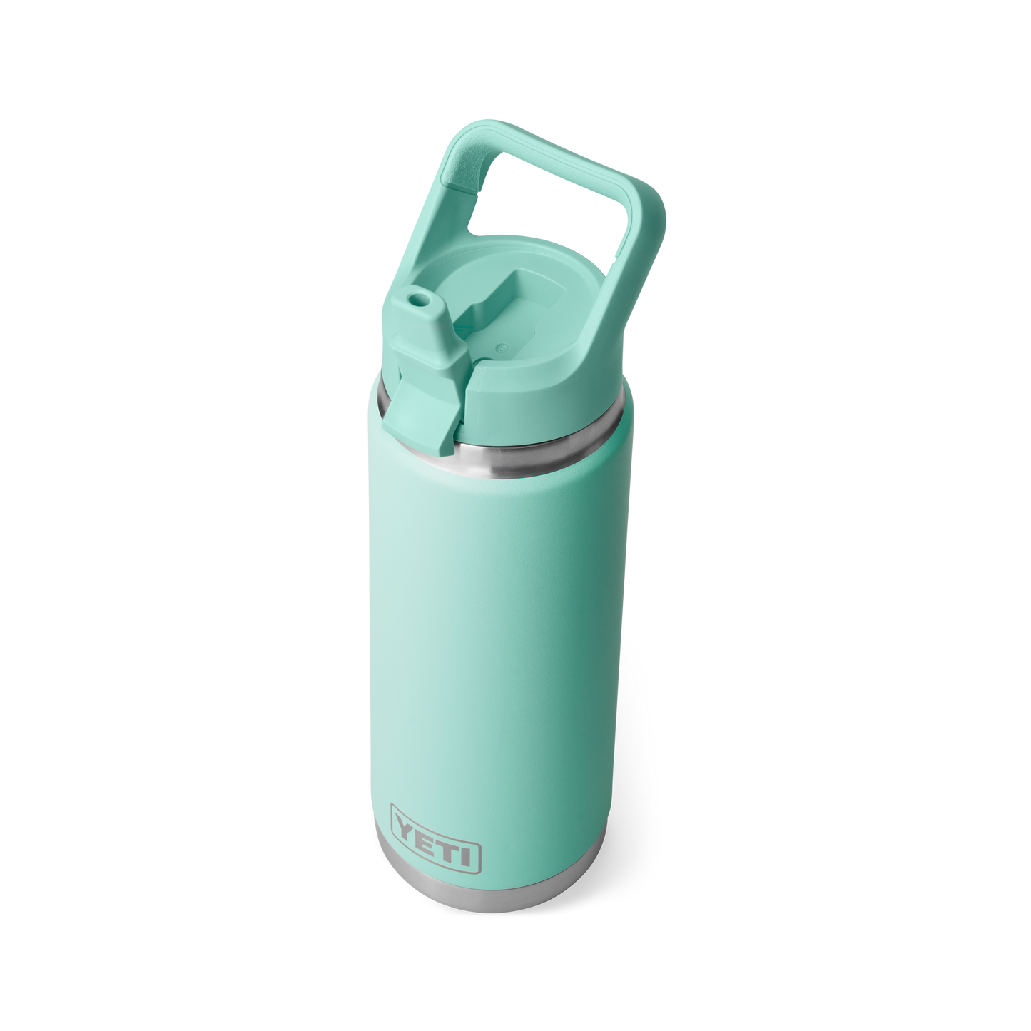 YETI Rambler Water Bottle with Color-Matched Straw Cap 26 oz (769ml) | Seafoam