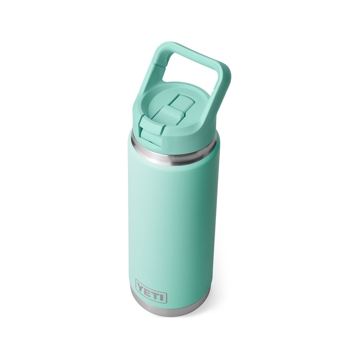 YETI Rambler Water Bottle with Color-Matched Straw Cap 26 oz (769ml) | Seafoam