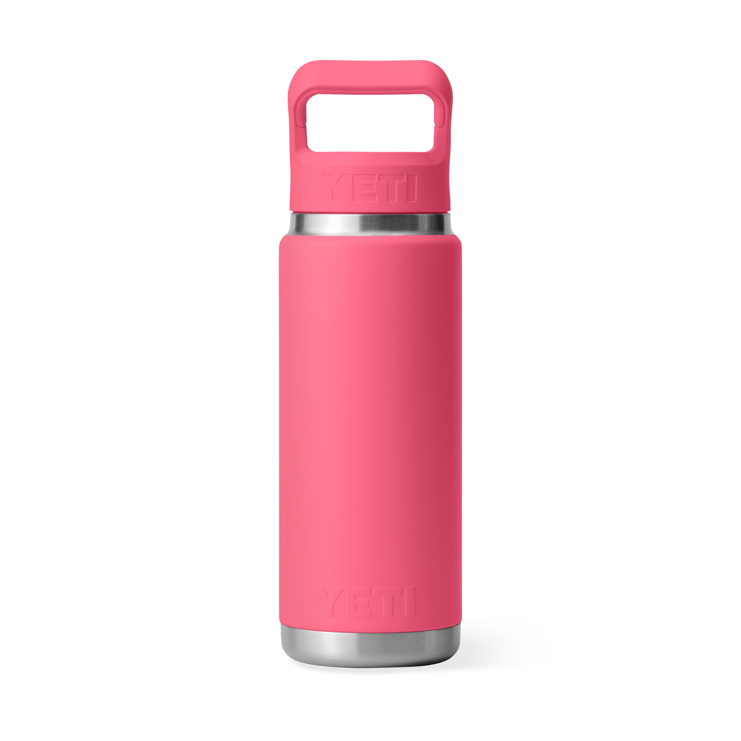 YETI Rambler Water Bottle with Color-Matched Straw Cap 26 oz (769ml) | Tropical Pink