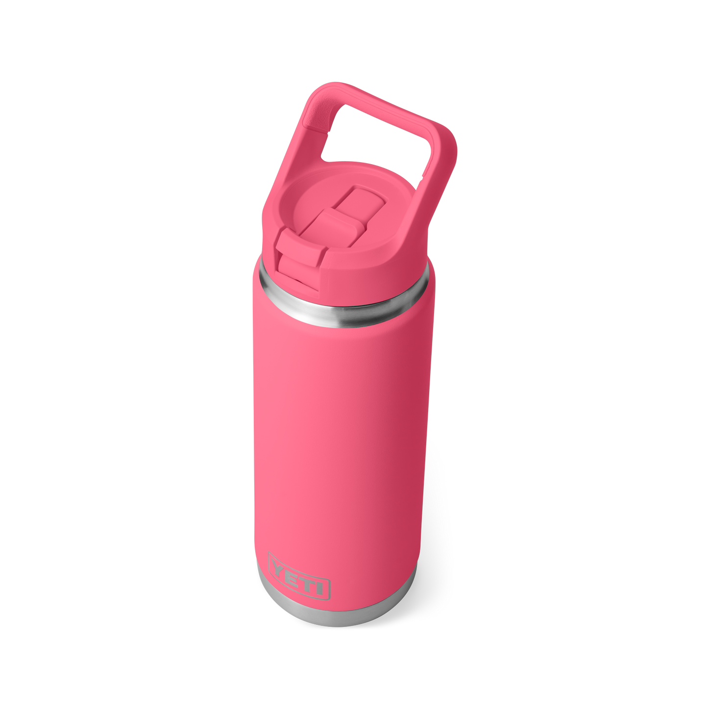 YETI Rambler Water Bottle with Color-Matched Straw Cap 26 oz (769ml) | Tropical Pink