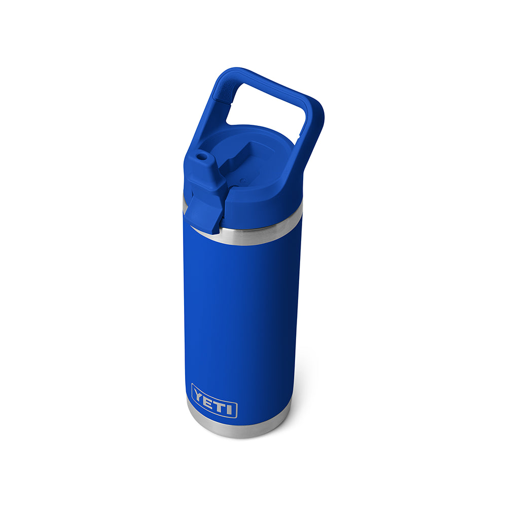YETI Rambler Water Bottle with Color-Matched Straw Cap 18 oz (532ml) | Royal Blue