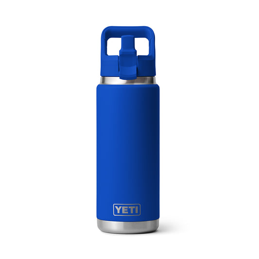 YETI Rambler Water Bottle with Color-Matched Straw Cap 26 oz (769ml) | Royal Blue
