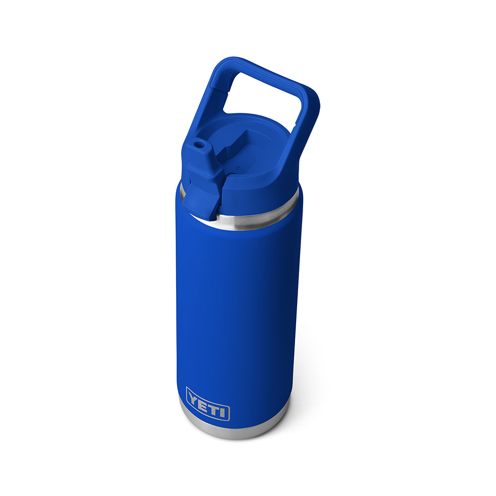 YETI Rambler Water Bottle with Color-Matched Straw Cap 26 oz (769ml) | Royal Blue