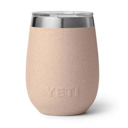 YETI Rambler Wine Tumbler Durasip CL with Magslider Lid 10 oz (296ml) | Tahini