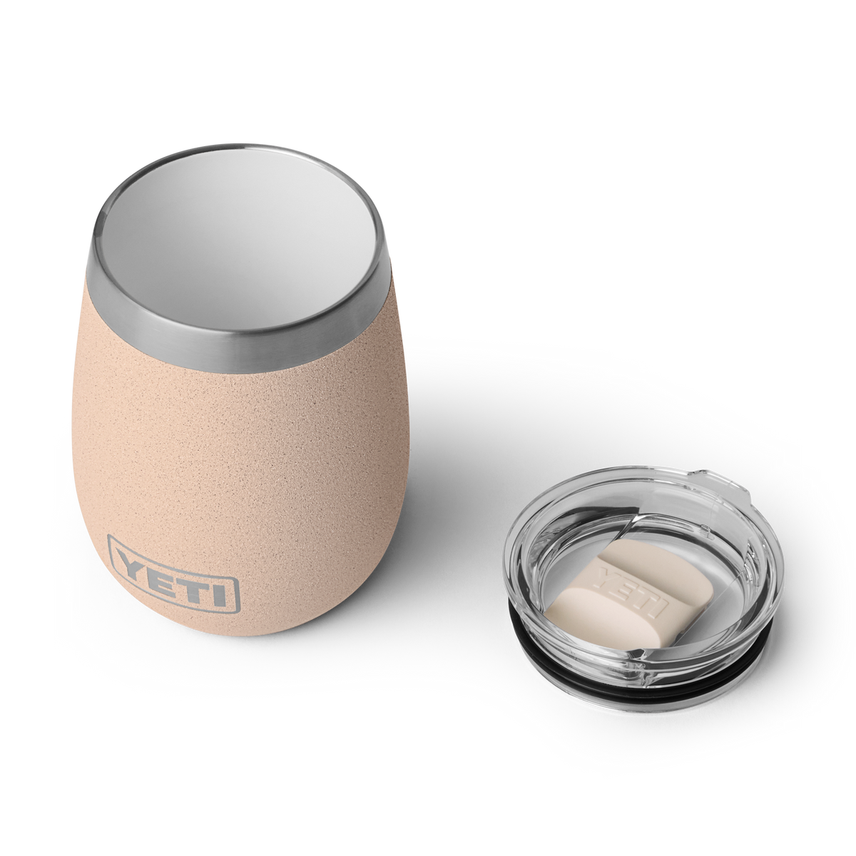YETI Rambler Wine Tumbler Durasip CL with Magslider Lid 10 oz (296ml) | Tahini