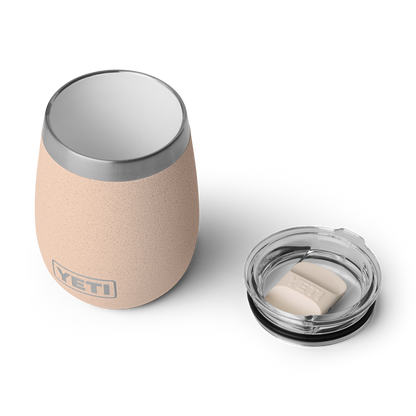 YETI Rambler Wine Tumbler Durasip CL with Magslider Lid 10 oz (296ml) | Tahini