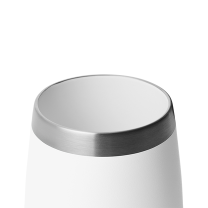 YETI Rambler Wine Tumbler Durasip CL with Magslider Lid 10 oz (296ml) | White