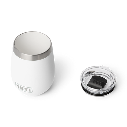 YETI Rambler Wine Tumbler Durasip CL with Magslider Lid 10 oz (296ml) | White