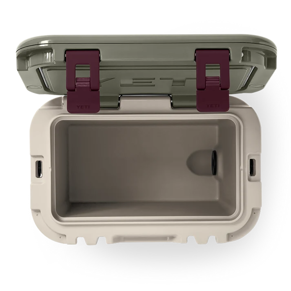 YETI Roadie 15 Hard Cooler | Cape Taupe + Pampa Green
