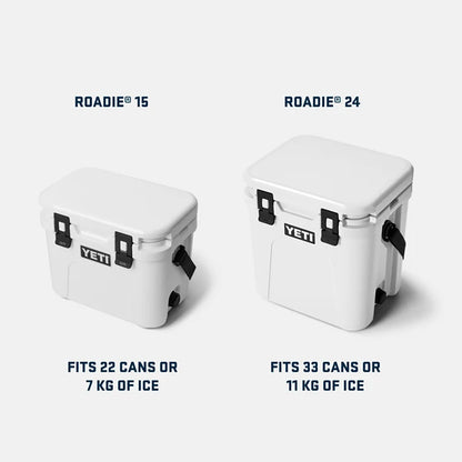 YETI Roadie 15 Hard Cooler | Cape Taupe + Pampa Green