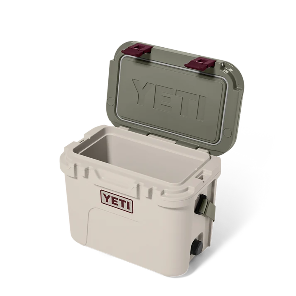 YETI Roadie 15 Hard Cooler | Cape Taupe + Pampa Green
