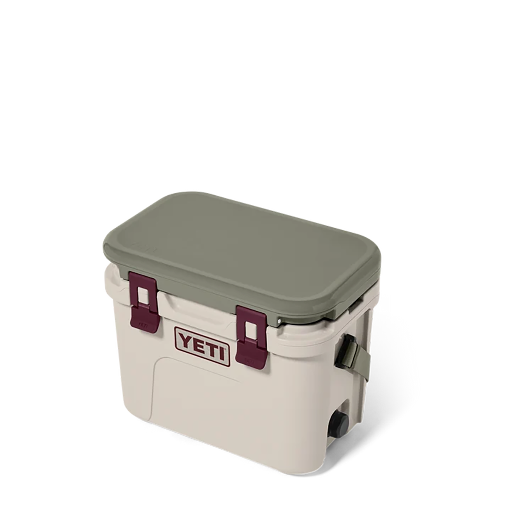 YETI Roadie 15 Hard Cooler | Cape Taupe + Pampa Green