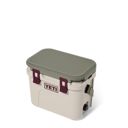YETI Roadie 15 Hard Cooler | Cape Taupe + Pampa Green