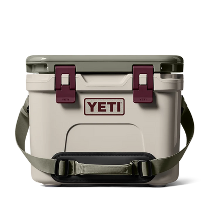 YETI Roadie 15 Hard Cooler | Cape Taupe + Pampa Green