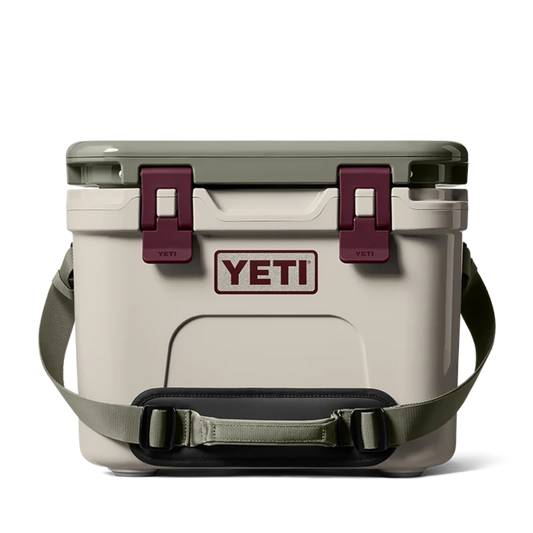 YETI Roadie 15 Hard Cooler | Cape Taupe + Pampa Green