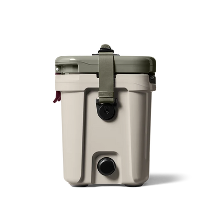 YETI Roadie 15 Hard Cooler | Cape Taupe + Pampa Green