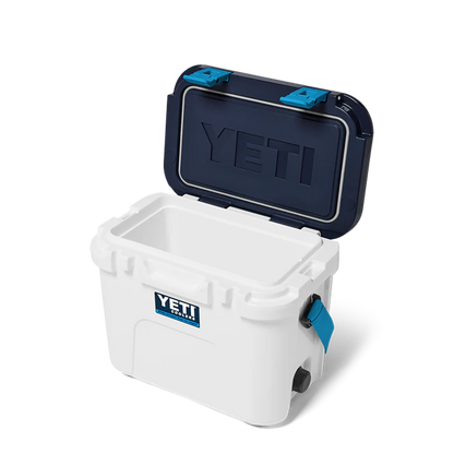 YETI Roadie 15 Hard Cooler | Fog Grey/Blue