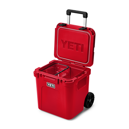 YETI Roadie 48 Wheeled Cooler | Rescue Red