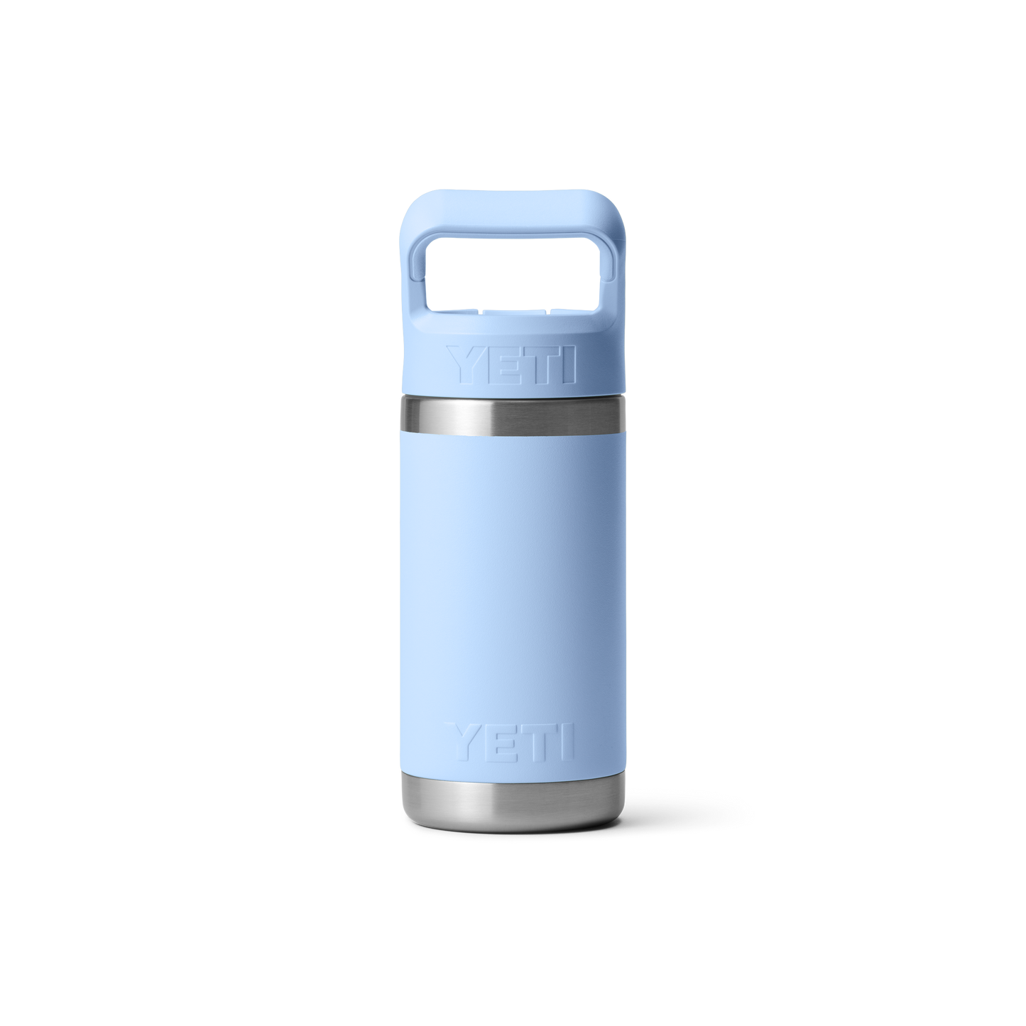 YETI Rambler Junior Kids Water Bottle with Color-Matched Straw 12oz (355ml) | Big Sky Blue