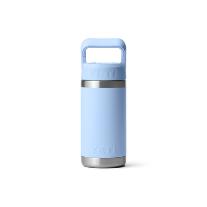 YETI Rambler Junior Kids Water Bottle with Color-Matched Straw 12 oz (355ml) | Big Sky Blue
