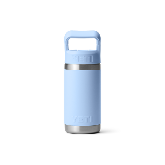 YETI Rambler Junior Kids Water Bottle with Color-Matched Straw 12oz (355ml) | Big Sky Blue