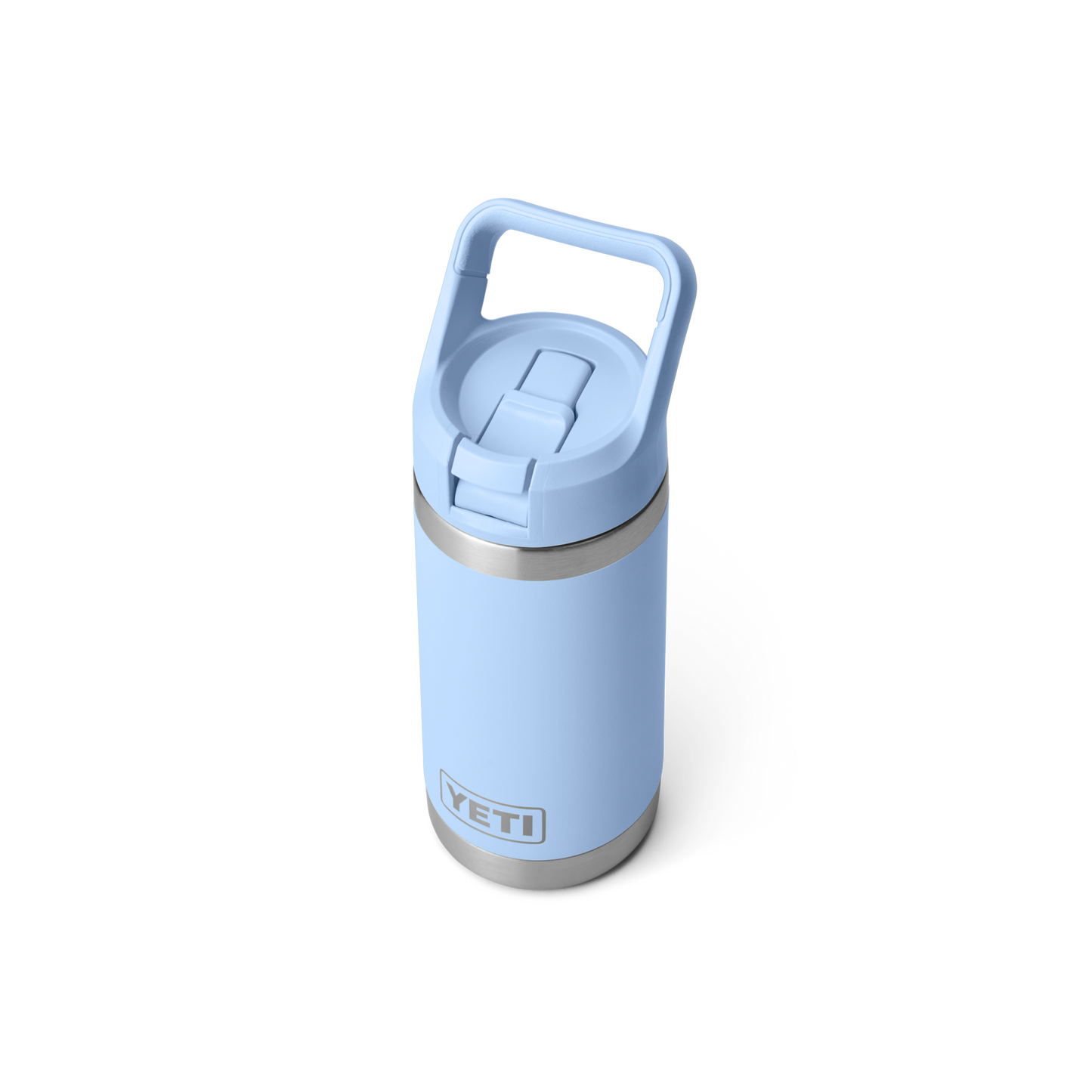 YETI Rambler Junior Kids Water Bottle with Color-Matched Straw 12oz (355ml) | Big Sky Blue