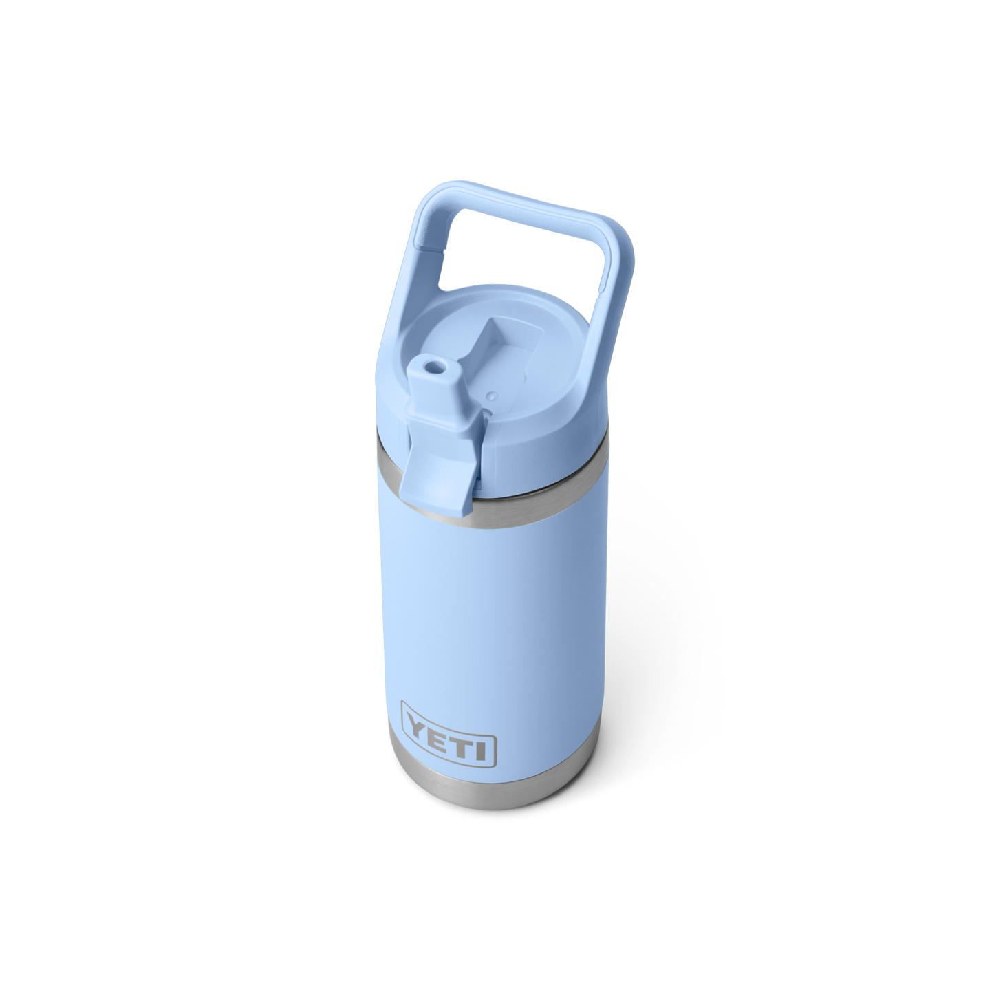 YETI Rambler Junior Kids Water Bottle with Color-Matched Straw 12oz (355ml) | Big Sky Blue