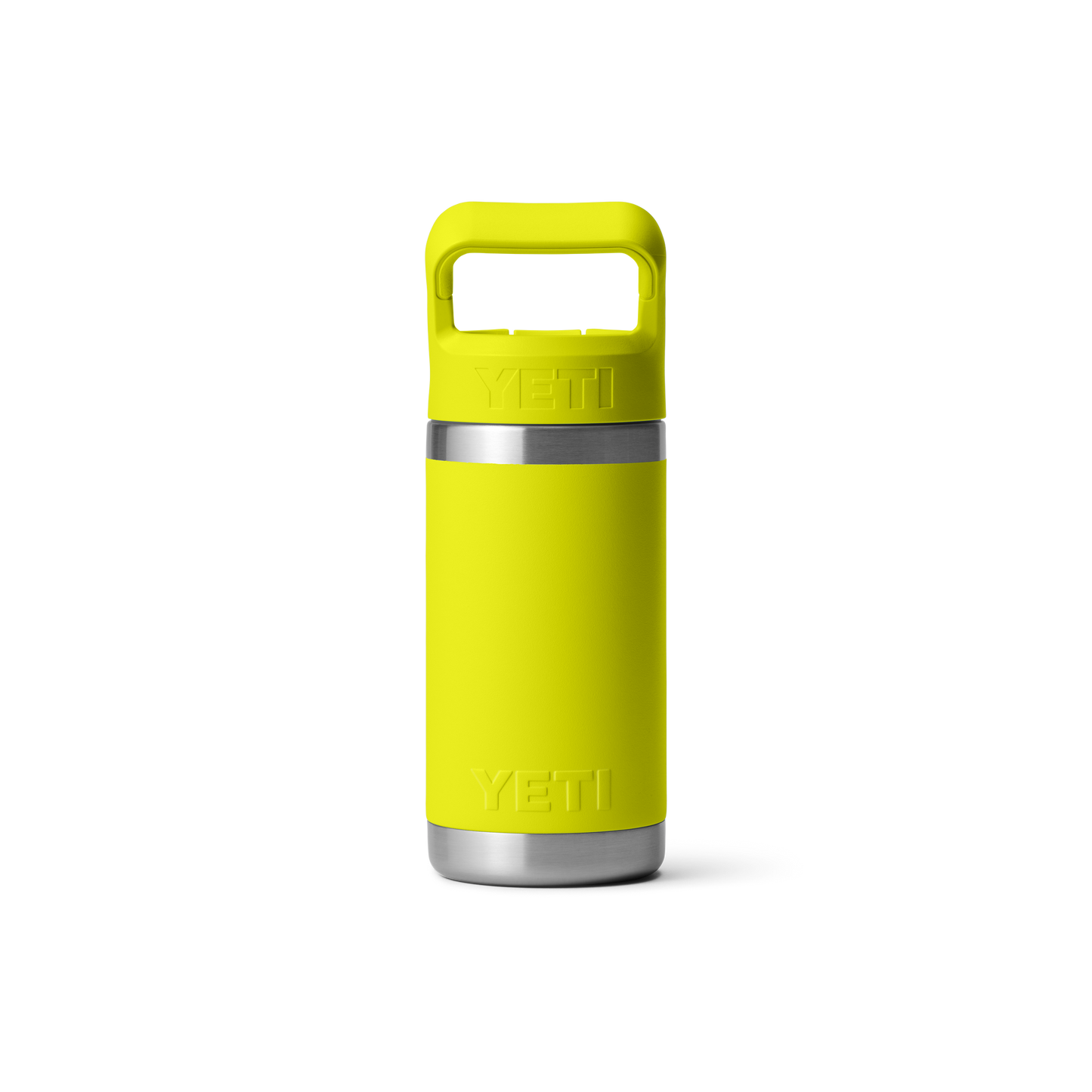 YETI Rambler Junior Kids Water Bottle with Color-Matched Straw 12oz (355ml) | Firefly Yellow
