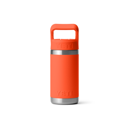 YETI Rambler Junior Kids Water Bottle with Color-Matched Straw 12 oz (355ml) | Papaya